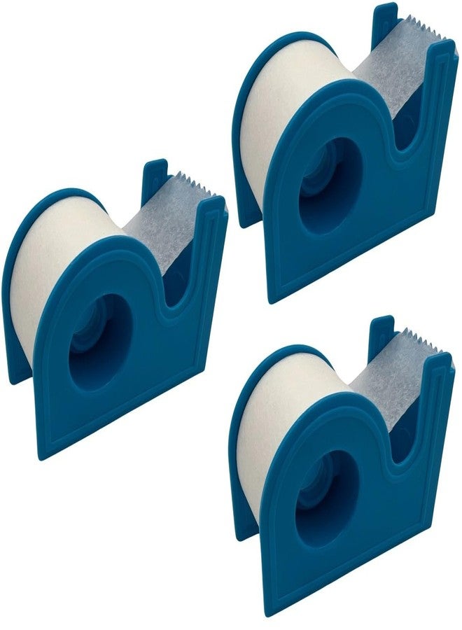 كومفرت أكسيس شريط ورقي ناعم، مسامي، دقيق المسام، ذاتي اللصق، خالٍ من اللاتكس، مضاد للحساسية، 1 بوصة × 10 ياردات مع موزع (عبوة من 3 قطع) - Image 1